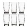 Bormioli Rocco 6x Stuks Tumbler Waterglazen/sapglazen Diamond Dof 470 Ml -Beroemde Servies Winkel 1000002109