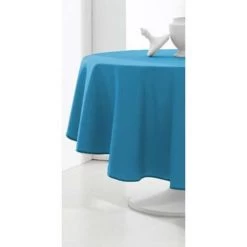 Today Rond Tafelkleed Blauw - 180cm -Beroemde Servies Winkel 1000002185 0102