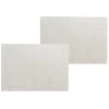 Wicotext Placemats - 4 Stuks - Amatista - Wit - 43 X 30 Cm