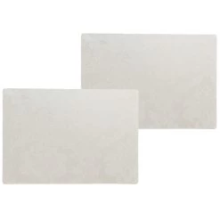 Wicotext Placemats - 4 Stuks - Amatista - Wit - 43 X 30 Cm