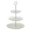 Merkloos Etagere - 3 Laags - Glas - 35 Cm -Beroemde Servies Winkel 1000012599