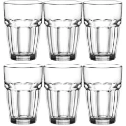 Bormioli Rocco Drinkglazen - Tumbler - 6 Stuks - Glas - 360 Ml