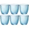 Bormioli Rocco Drinkglazen - 6x - Blauw - Tumbler Glas - 290 Ml 1 Bormioli Rocco Drinkglazen - 6x - Blauw - Tumbler Glas - 290 Ml -Beroemde Servies Winkel 1000012629