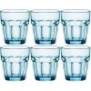 Bormioli Rocco Drinkglazen - 6 Stuks - Blauw - 270 Ml -Beroemde Servies Winkel 1000012631