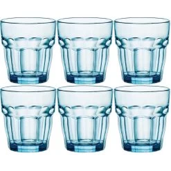 Bormioli Rocco Drinkglazen - 6 Stuks - Blauw - 270 Ml