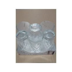 Bormioli Rocco Longdrinkglazen - 6 Stuks - Relief - Glas - 370 Ml -Beroemde Servies Winkel 1000012637 0102