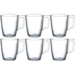 Luminarc Theeglazen / Koffieglazen - 6 Stuks - Glas - 250 Ml