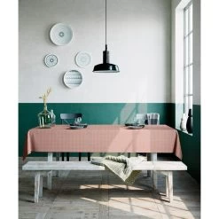 Mistral Home - Tafelkleed Gerecycleerd - 150x250 Cm - Roze 5 Mistral Home - Tafelkleed Gerecycleerd - 150x250 Cm - Roze -Beroemde Servies Winkel 1000012691 0101