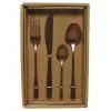 Decoris Bestekset - 16-delig - Rose Goudkleurig - RVS - 4 Personen -Beroemde Servies Winkel 1000012736