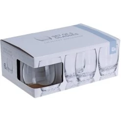 Merkloos Drinkglazen - 6 Stuks - Glas - 275 Ml 5 Merkloos Drinkglazen - 6 Stuks - Glas - 275 Ml -Beroemde Servies Winkel 1000014475 0101
