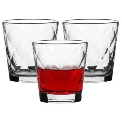 Bormioli Rocco Drinkglazen Kaleido - 3 Stuks - Glas - 240 Ml