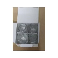 Bormioli Whiskeyglazen - 4 Stuks - Glas - 400 Ml -Beroemde Servies Winkel 1000014489 0102