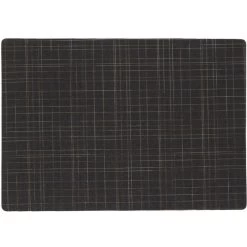 Wicotex Placemat Liso - Zwart - Antislip - 43 X 30 Cm