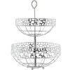 Items Fruitschaal - Etagere - 2-laags - Zilverkleurig - 39 Cm 1 Items Fruitschaal - Etagere - 2-laags - Zilverkleurig - 39 Cm -Beroemde Servies Winkel 1000017383