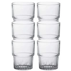 Duralex Koffieglazen Empilable - Transparant - Glas - 180 Ml