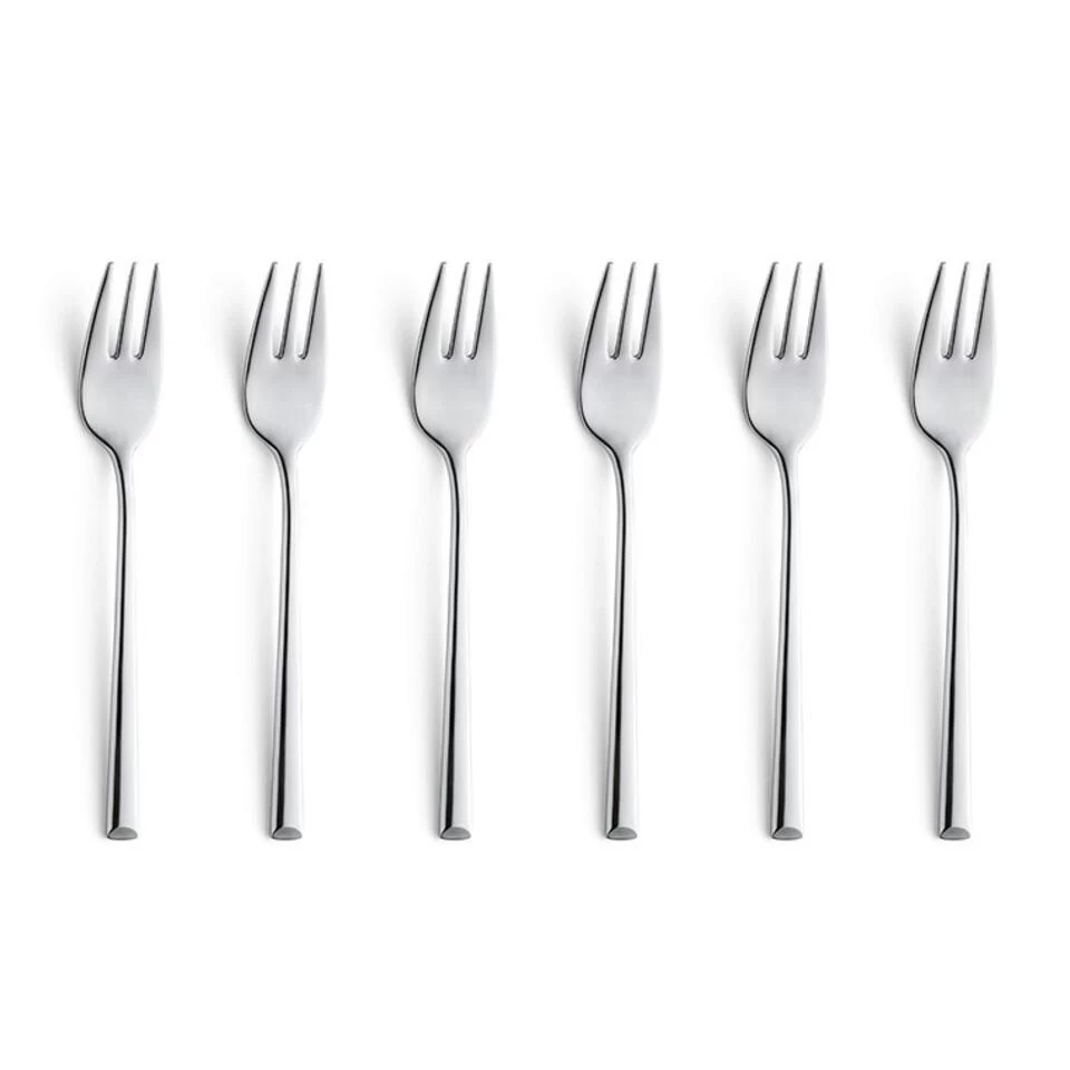 Amefa Metropole 6 Medium Gebaksvorkjes 3 Amefa Metropole 6 Medium Gebaksvorkjes