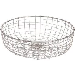 Merkloos Fruitschalen - 2 Stuks - Metaal - Zilverkleurig - 34 Cm -Beroemde Servies Winkel 1000021149 0101