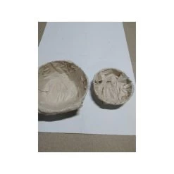 Merkloos Fruitschalen - 2 Stuks - Metaal - Zilverkleurig - 34 Cm -Beroemde Servies Winkel 1000021149 0102