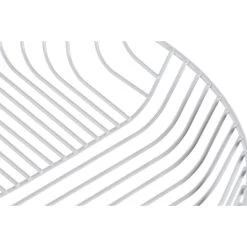 Items Fruitschaal - Wit - Metaal - 30 X 30 Cm -Beroemde Servies Winkel 1000021154 0102