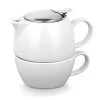 Merkloos Theepot - Tea For One Set - Inclusief Theebeker - 430 Ml -Beroemde Servies Winkel 1000022119