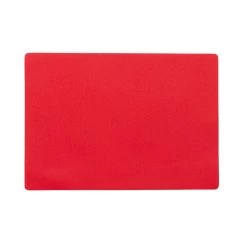 Wicotex Placemat Plain - Luxe - Rood - 43 X 30 Cm