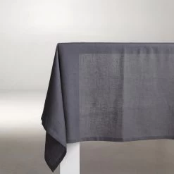 DDDDD Tafellaken Cabin - Linnen - 140 X 300 Cm - Grijs -Beroemde Servies Winkel 1000029119 0101