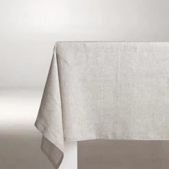 DDDDD Tafellaken Cabin - Linnen - 140 X 200 Cm - Naturel -Beroemde Servies Winkel 1000029126 0101