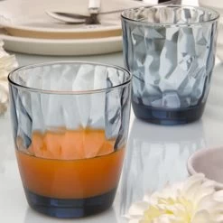 Bormioli Rocco Diamond Waterglas - 39 Cl - Blauw - Set-6 -Beroemde Servies Winkel 1000031482 0102