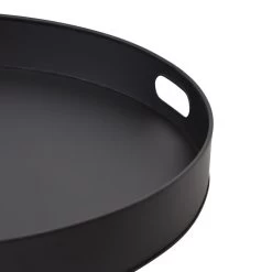 LOFT42 Tray Metalen Dienblad – Zwart – Ø60 Cm 5 LOFT42 Tray Metalen Dienblad – Zwart – Ø60 Cm -Beroemde Servies Winkel 1000032399 0101