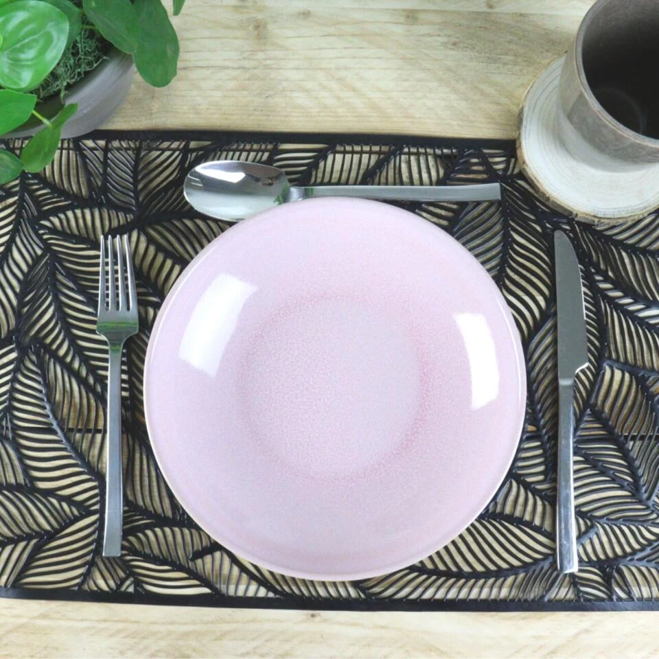 Orange85 Diepe Borden 6 Stuks Aardewerk 22 Cm Ovenbestendig Roze Blauw Groen 5 Orange85 Diepe Borden 6 Stuks Aardewerk 22 Cm Ovenbestendig Roze Blauw Groen - Afbeelding 3