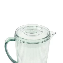 Orange85 Waterkan Kunststof Met Deksel Ribbel 2.5L -Beroemde Servies Winkel 1000033104 0111