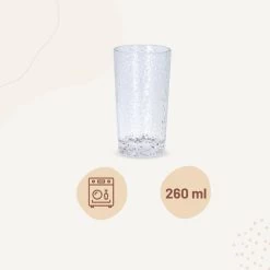 Orange85 Waterglazen 260 Ml 4 Stuks Drinkglazen Vaatwasserbestendig -Beroemde Servies Winkel 1000033144 0111