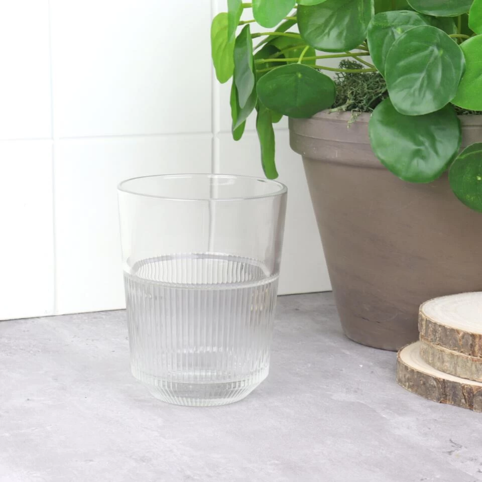 Orange85 Waterglazen 4 Stuks 320 Ml Tijdloos Transparant Vaatwasbestendig 4 Orange85 Waterglazen 4 Stuks 320 Ml Tijdloos Transparant Vaatwasbestendig - Afbeelding 2