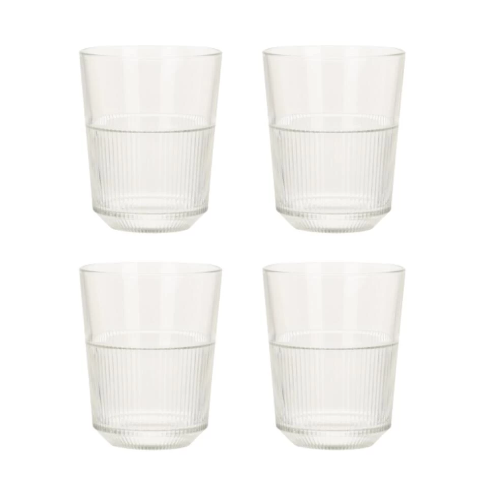 Orange85 Waterglazen 4 Stuks 320 Ml Tijdloos Transparant Vaatwasbestendig 3 Orange85 Waterglazen 4 Stuks 320 Ml Tijdloos Transparant Vaatwasbestendig