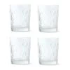 Orange85 Waterglazen Whiskeyglazen Set Van 4 Tumbler Transparant 370 Ml Glas -Beroemde Servies Winkel 1000033164