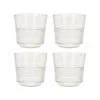 Orange85 Waterglazen 270 Ml Set Van 4 Transparant Glas Stapelbaar -Beroemde Servies Winkel 1000033165