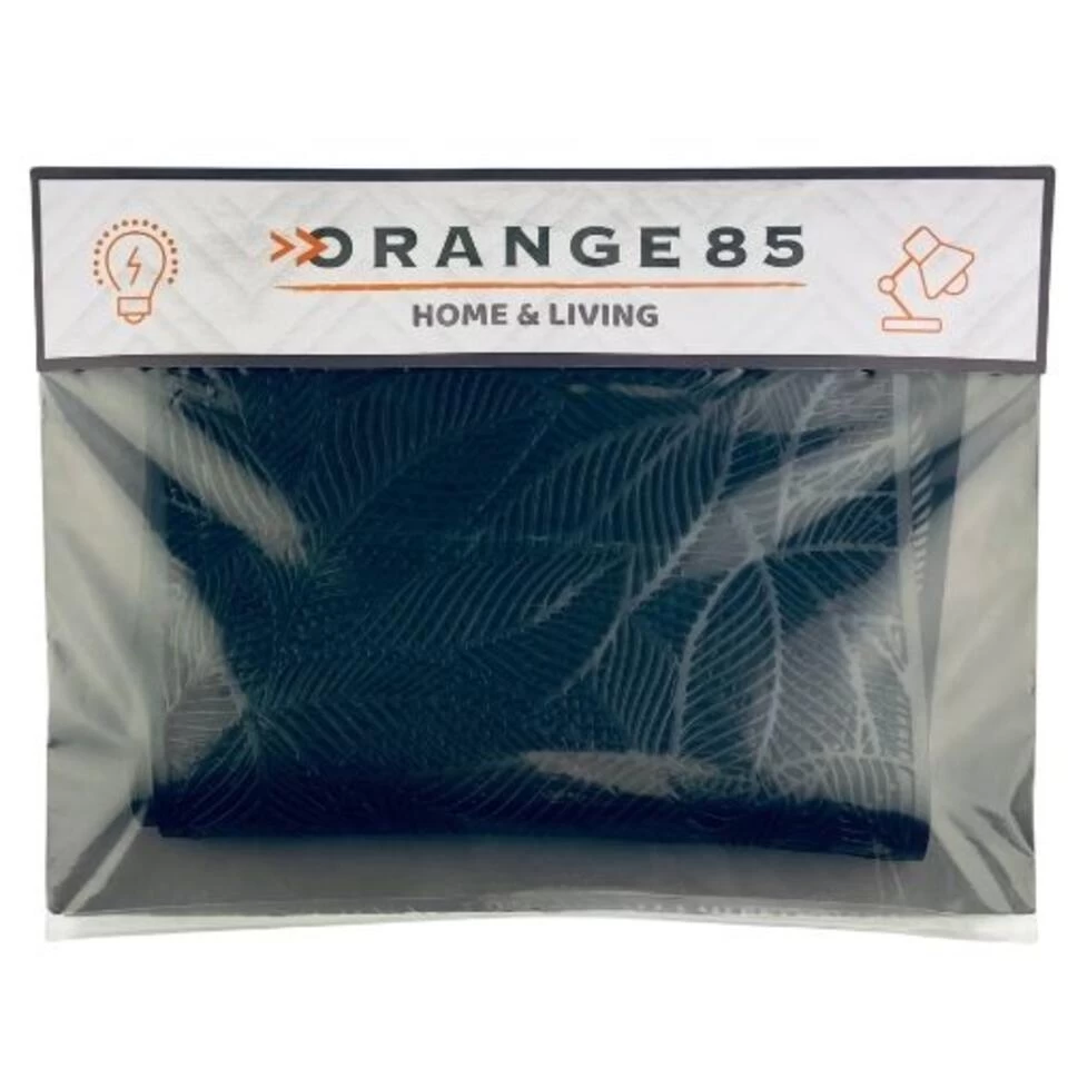 Orange85 Placemats Met Veren Set Van 4 Zwart 45x30x0.5 Cm PVC 6 Orange85 Placemats Met Veren Set Van 4 Zwart 45x30x0.5 Cm PVC - Afbeelding 4