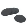 Orange85 Zwarte Onderzetters Voor Glazen 4 Stuks Leisteen Rond 1 Orange85 Zwarte Onderzetters Voor Glazen 4 Stuks Leisteen Rond -Beroemde Servies Winkel 1000033223
