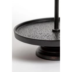 Etagère Lutek - Zwart - 3 Laags -Beroemde Servies Winkel 1000038315 0102