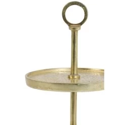 Etagère Lutek - Goud - 3 Laags -Beroemde Servies Winkel 1000038319 0111