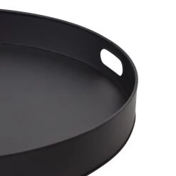 LOFT42 Tray Metalen Dienblad – Zwart – Ø40 Cm 5 LOFT42 Tray Metalen Dienblad – Zwart – Ø40 Cm -Beroemde Servies Winkel 1000038684 0101