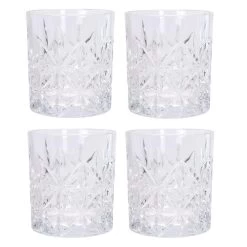 Atmos Fera Whiskyglazen - 4 Stuks - 230 Ml - Glas -Beroemde Servies Winkel 1000039313 0102