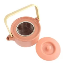 Orange85 Theepot Terracotta Kleur 80cl Aardewerk -Beroemde Servies Winkel 1000041055 0110