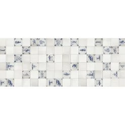 Bellatio Design Tafelzeil - Delfs Blauwe Print - 140 X 180 Cm