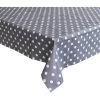 Tafelzeil/tafelkleed Grijs Met Witte Stippen 140 X 250 Cm 2 Tafelzeil/tafelkleed Grijs Met Witte Stippen 140 X 250 Cm -Beroemde Servies Winkel 1000041682