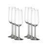 Champagneglazen Bouquet - 6 Stuks - Glas - 170 Ml -Beroemde Servies Winkel 1000043986