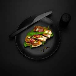 Orange85 Bordenset Dinerbord Borden Plat Set Van 6 Mat Zwart Diameter 27cm -Beroemde Servies Winkel 1000049520 0110