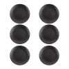 Orange85 Bordenset Dinerbord Borden Plat Set Van 6 Mat Zwart Diameter 27cm -Beroemde Servies Winkel 1000049520