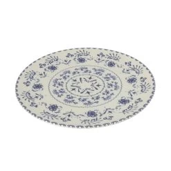 Orange85 Dinerborden 26 Cm Blauwe Details Set Van 4 Porselein Bordenset -Beroemde Servies Winkel 1000049522 0111