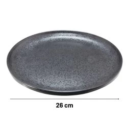 Orange85 Dinerbord Zwart 2 Stuks Aardewerk 26cm 8 Orange85 Dinerbord Zwart 2 Stuks Aardewerk 26cm -Beroemde Servies Winkel 1000049523 0110